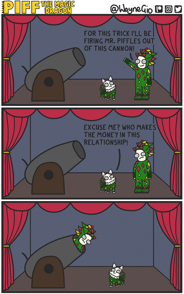 Piff Comic - #1 - Fired From A Canonn