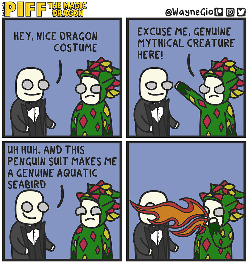 Piff Comic #2 - Genuine Mythical Creature