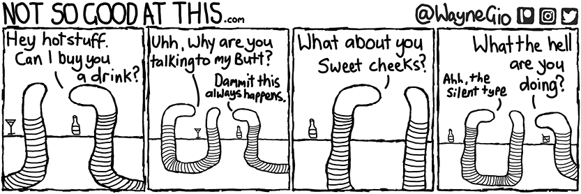 Not So Good At This Comic #28 - Worm Dating