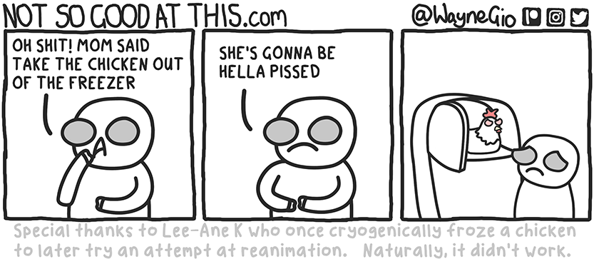 Not So Good At This Comic 250