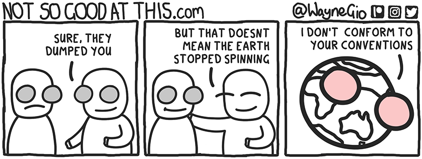 Not So Good At This Comic 255