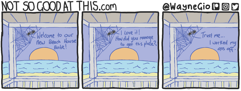 Not So Good At This Comic 279 - Holiday House